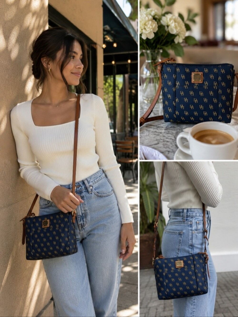 DOONEY & BOURKE Blakely Marlee Shoulder Crossbody Bag-pre owned Excellent Cond